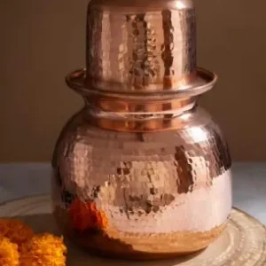 Copper Hammered Lota