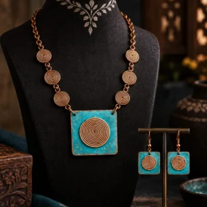 The Heritage Teal Spiral